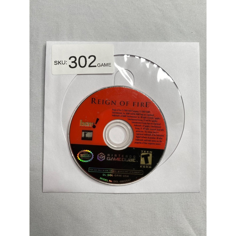 Reign of Fire Nintendo GameCube